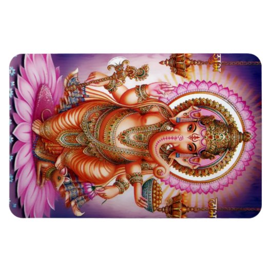 Ganesha Magnet - Version 7 (Horizontal)