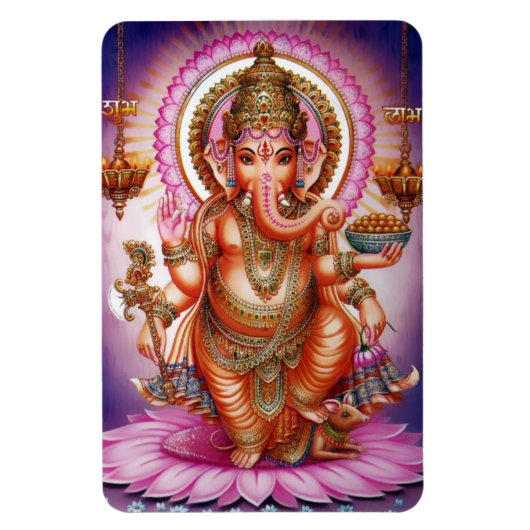 Ganesha Magnet - Version 7 (Vertikal)