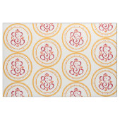 Ganesha Mandala-nahtloses Muster-Gewebe Stoff (Fat Quarter (45,7 x 55,9 cm))