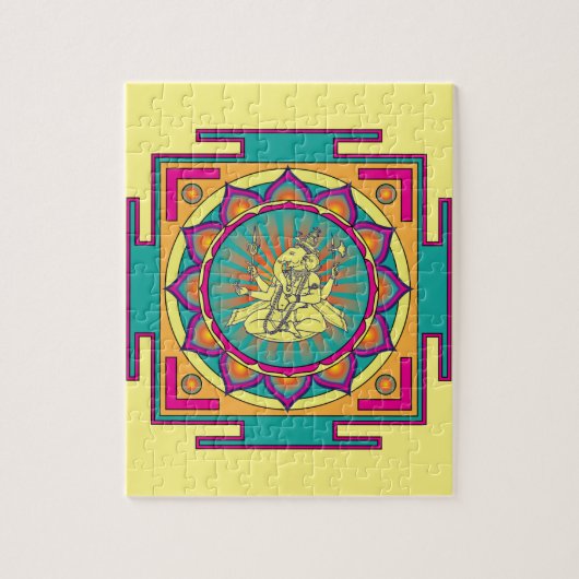 Ganesha Mandala Puzzle (Vertikal)