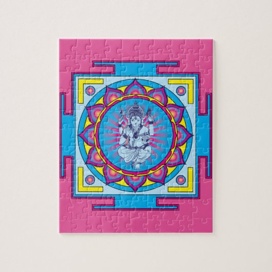 Ganesha Mandala Puzzle (Vertikal)