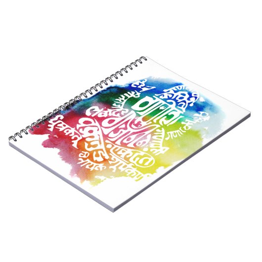 Ganesha Mantra Notebook Notizblock (Linke Seite)