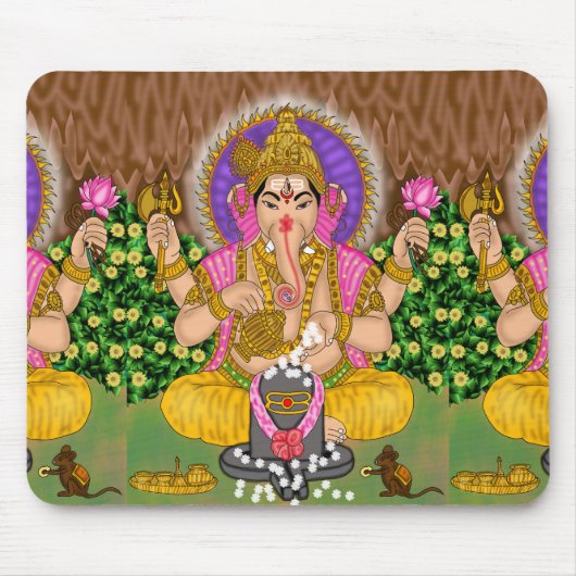 Ganesha-Mauspad Mousepad (Vorne)