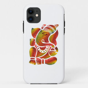 Ganesha-Mehrfarbige Malerei Case-Mate iPhone Hülle