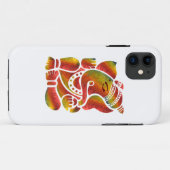 Ganesha-Mehrfarbige Malerei Case-Mate iPhone Hülle (Rückseite (Horizontal))