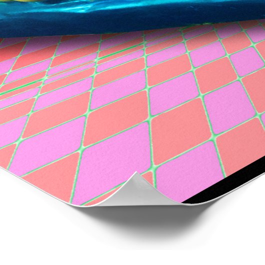 Ganesha mit Cobra Poster (Ecke)