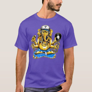 Ganesha mit Musikinstrumenten T-Shirt