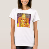 Ganesha mit Sturzhelmt-stück T-Shirt (Vorderseite)