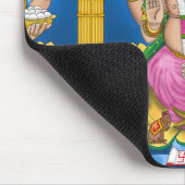 Ganesha Mouse Pad Mousepad (Ecke)