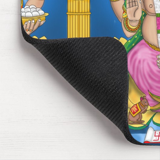 Ganesha Mouse Pad Mousepad (Ecke)