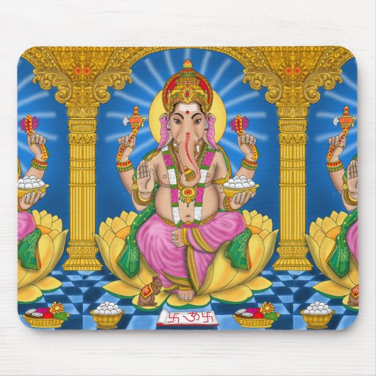 Ganesha Mouse Pad Mousepad (Vorne)