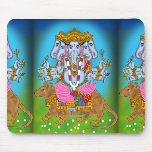 Ganesha Mouse Pad Mousepad (Vorne)