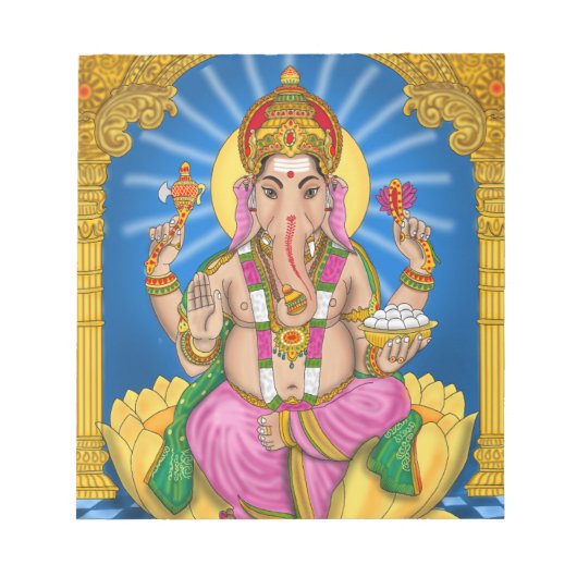 Ganesha Notepad Notizblock (Vorderseite)