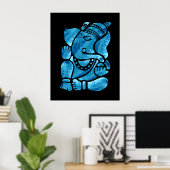 Ganesha Painting Poster (Heimbüro)