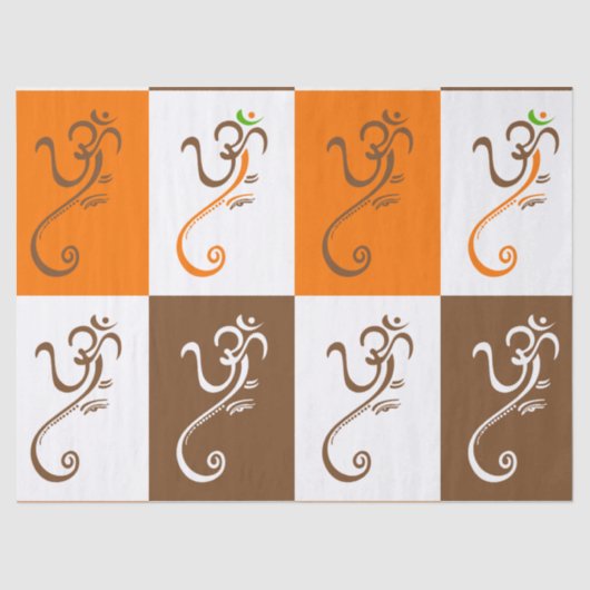 Ganesha-Papierpapier Seidenpapier (Vorderseite)