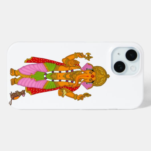 Ganesha Phone Cover, Phone Case & Keyring Design (Rückseite (Horizontal))