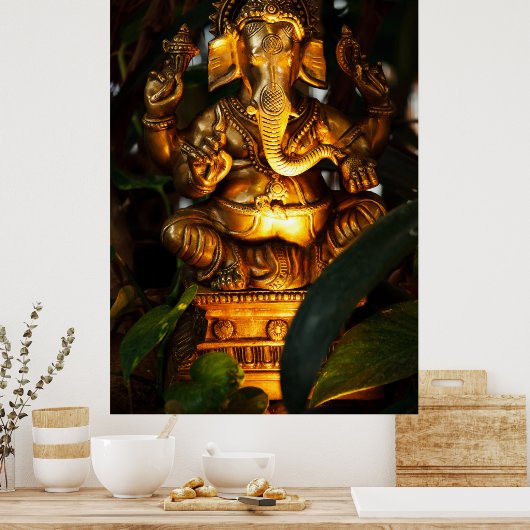 Ganesha-Plakat Poster (Küche)