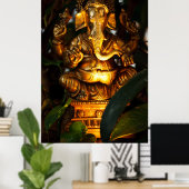 Ganesha-Plakat Poster (Heimbüro)