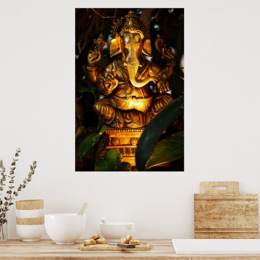 Ganesha-Plakat Poster (Küche)