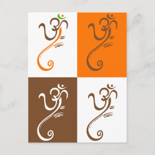 Ganesha Postcard Postkarte