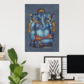 Ganesha Poster (Heimbüro)