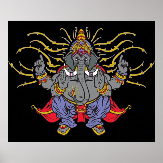Ganesha Poster (Vorne)