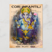 Ganesha Postkarte (Vorderseite)