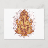 Ganesha Postkarte (Vorderseite)