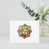 Ganesha Postkarte (Stehend Vorderseite)
