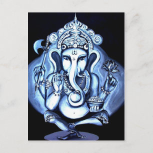 Ganesha Postkarte