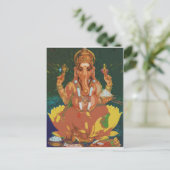 Ganesha Postkarte (Stehend Vorderseite)