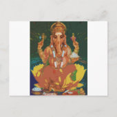 Ganesha Postkarte (Vorderseite)