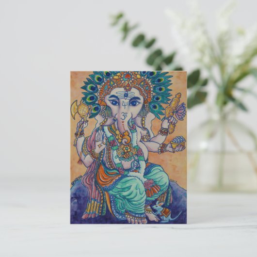 Ganesha Postkarten (Stehend Vorderseite)
