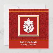 Ganesha Save the Date (Vorderseite)