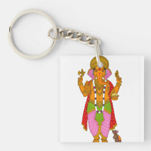 Ganesha-Schlüsselanhänger & Devotional-Schlüsselri Schlüsselanhänger