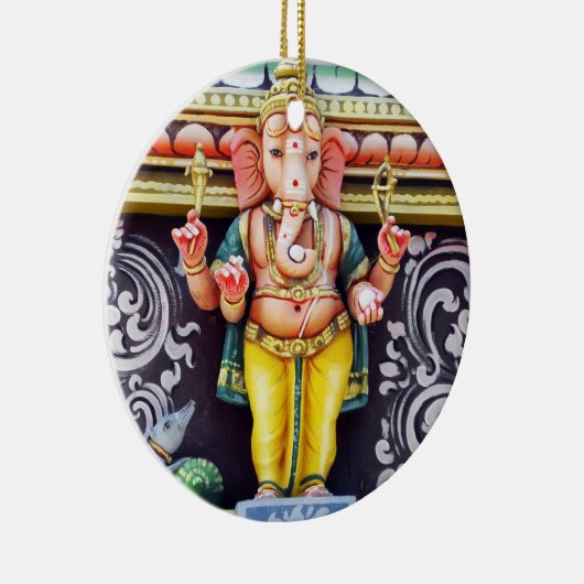 Ganesha-Statue Keramik Ornament (Rechts)