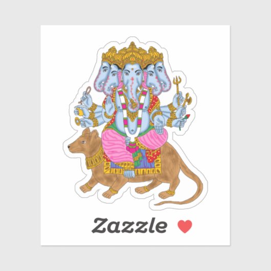 Ganesha Sticker Collection (Blatt)