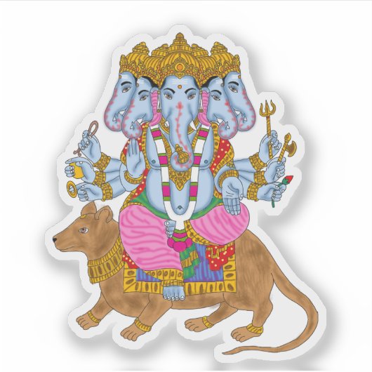 Ganesha Sticker Collection (Vorderseite)