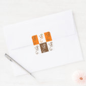 Ganesha-Sticker Quadratischer Aufkleber (Umschlag)