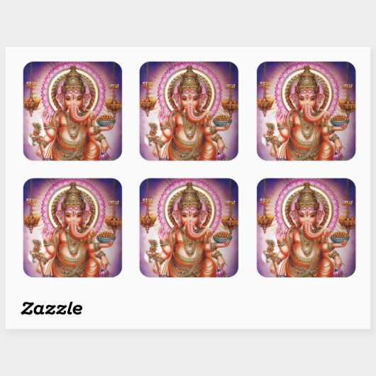 Ganesha Stickers #7 (Blatt)