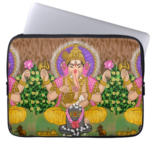 Ganesha-Tablett-Hülle Laptopschutzhülle (Vorderseite)