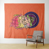 GANESHA - Tapestry Wandteppich (Beispiel (Horizontal))