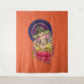 GANESHA - Tapestry Wandteppich (Vorderseite)