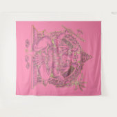 GANESHA - Tapestry Wandteppich (Vorderseite (Horizontal))