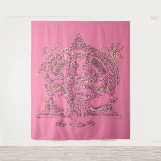 GANESHA - Tapestry Wandteppich (Vorderseite)