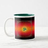 GANESHA - Tasse, Cup Zweifarbige Tasse (Links)
