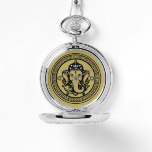 Ganesha-Themen-Hindu-Kunstprint Armbanduhr