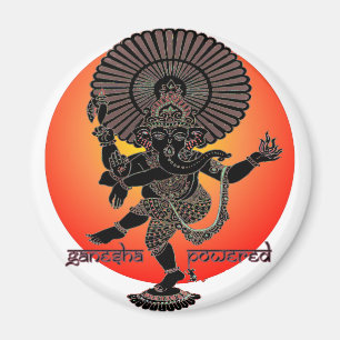 Ganesha trieb an magnet