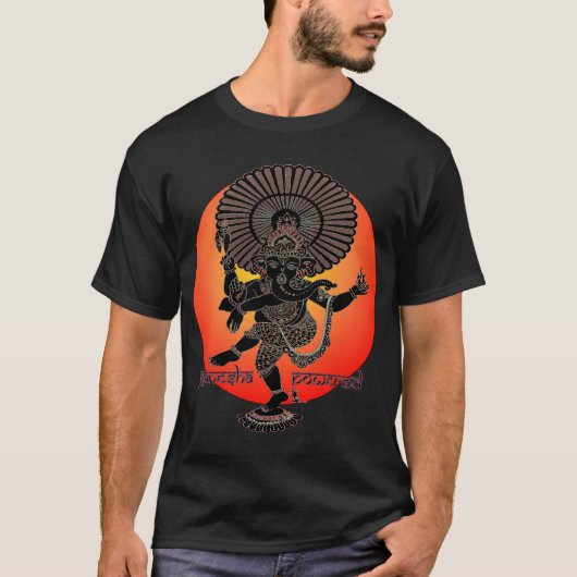 Ganesha trieb an T-Shirt (Vorderseite)