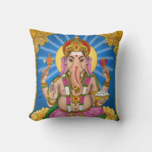 Ganesha-Uhr Kissen